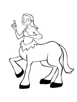 Раскраски Кентавр