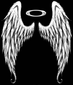 Простой рисунок крылья ангела