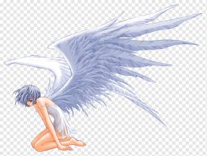 Рисунок ангела, крылья ангела, плакат, грусть, вымышленный персонаж png