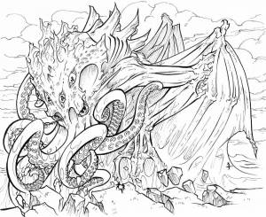 Раскраски Ктулху