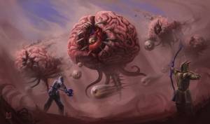 Террария арты глаз Ктулху