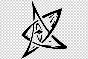 Знак зодиака Ктулху Йог-Сотот, символ ктулху, угол, белый, лист png