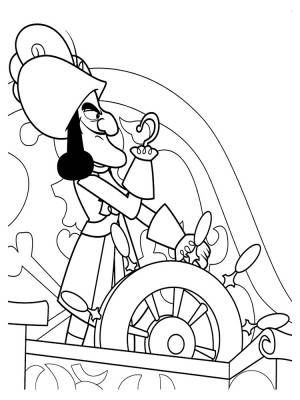 Скачать   раскраски с Джейком и пиратами Нетландии для мальчиков