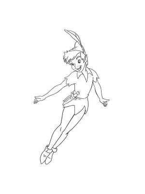 Раскраски Питер Пэн