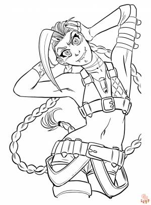 Раскраски League of Legends для печати