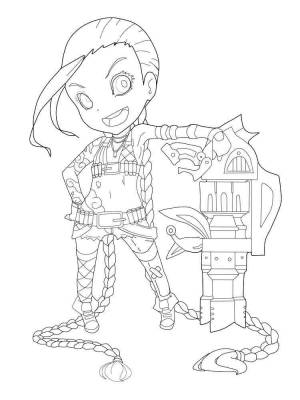 Раскраски Лига Легенд