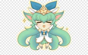 Лига Легенд Рисование Чиби Лулу, League of Legends, игра, чиби png