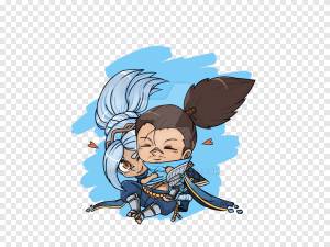 Лига Легенд Fan art Drawing, Лига Легенд, синий, чиби png