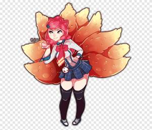 Лига Легенд Рисование Фан-арт Ари, Лига Легенд, чиби, мультфильм png