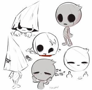 Маленькие кошмарики раскраска