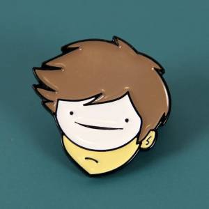 Милые эмалированные значки Game Dream Smp, значок, мультяшный значок на воротник, лацкан для рюкзака, украшение, ювелирные изделия, подарки для друзей