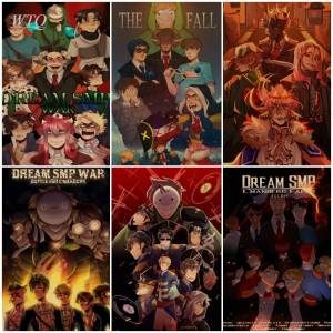 Постер на стену аниме Dream Smp