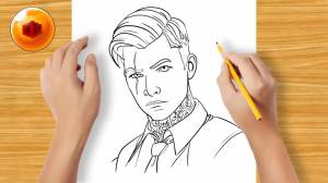⚫ COMO DIBUJAR A SHADOW MIDAS FORTNITE MUY FACIL PASO A PASO [OVIWORKS]