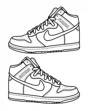 Раскраски Найк