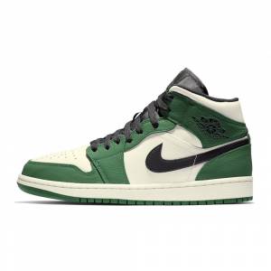 Кроссовки Nike Air Jordan 1 Mid Se Pine Green
