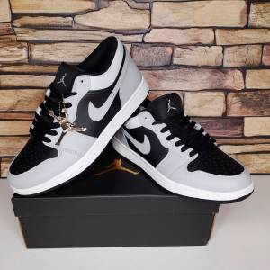 Кроссовки мужские NIKE AIR JORDAN 1 LOW Прошиты! Легкие, дышащие, удобные! Практичная повседневная обувь для отдыха и спорта