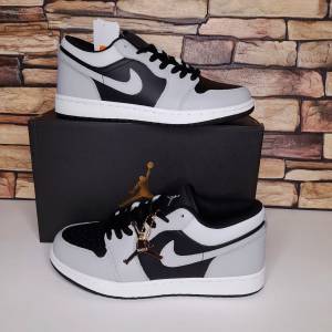 Кроссовки мужские NIKE AIR JORDAN 1 LOW Прошиты! Легкие, дышащие, удобные! Практичная повседневная обувь для отдыха и спорта