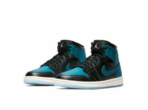 nike air Jordan 1 mid blue metallic 907958_015