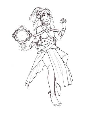 Раскраски Paladins