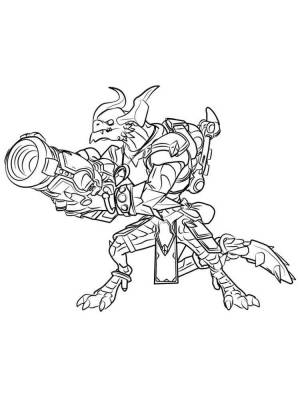 Раскраски Paladins