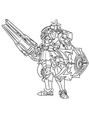 Раскраски Paladins