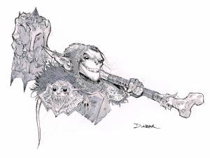 Lvl 1 Orc Druid, Deathknight amp; Goblin Paladin by Max Dunbar