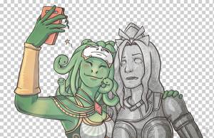 Медуза Порази Арахне Паладины Герои Шторма, легендарное существо, игра, рука png