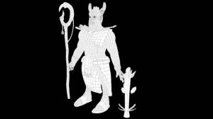 grohk paladins character 3D Модель in Мужчина 3DExport