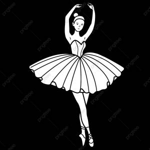 рисунок набросок девочки на балете PNG , девушка рисует, танец рисунок, рисунок мяча PNG картинки и пнг PSD рисунок для й загрузки
