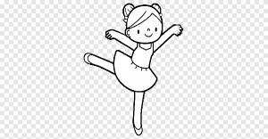 Книжка-раскраска Рисование Танцевальный балет, раскраски балета, png