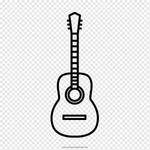 Акустическая гитара Рисование Книжка-раскраска, значок гитары, текст, граффити, живопись png