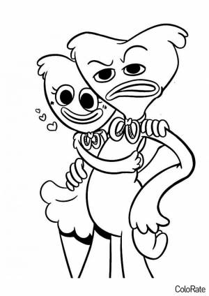 Раскраски Poppy Playtime   на ColoRate