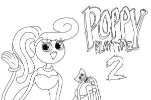 Раскраски Poppy playtime 2