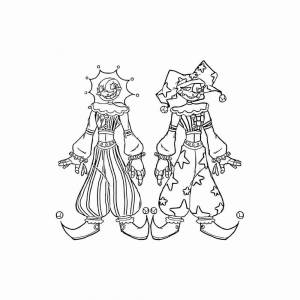 Сандроп раскраска