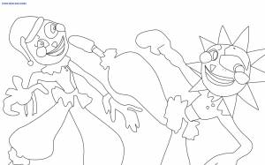 Раскраски Фнаф Солнце