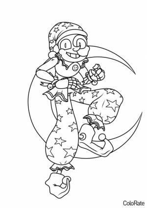 Раскраска Веселый Мундроп