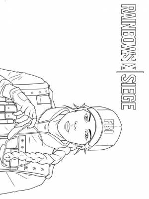 Раскраски Rainbow Six