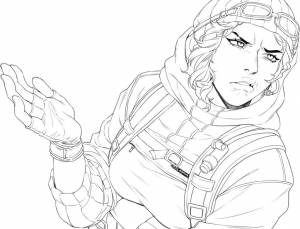 Раскраски Rainbow Six Siege