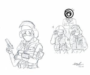 Rainbow six siege fan art by StanChen18