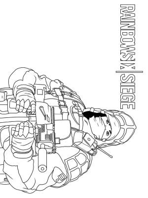 Раскраски Rainbow Six