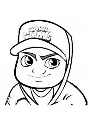 Раскраски Subway Surfers
