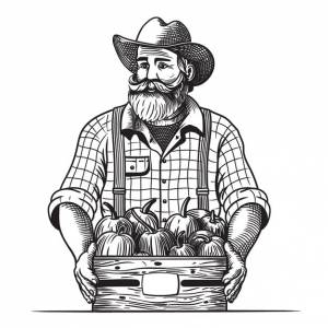 Ilustración de una página para colorear con detalles finos