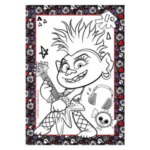 Раскраска «Тролли