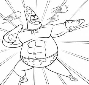 Раскраски Губка Боб