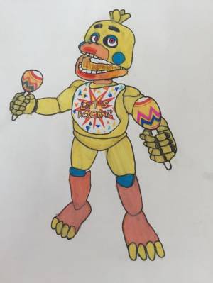 Rockstar chica draw