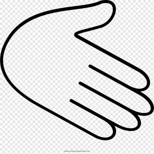 Книжка-раскраска Рисунок Рука Большой палец, рука, белый, текст, рука png