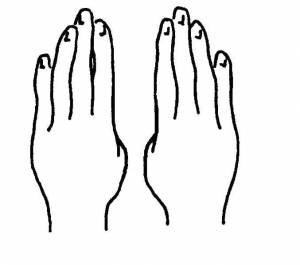 Раскраски руки, Раскраска Руки рука