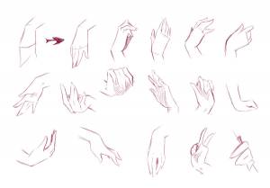 Как рисовать руки и ладони