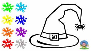 Как нарисовать ШЛЯПУ ВЕДЬМОЧКИ