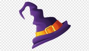 шляпа ведьмы, хэллоуин, шляпа ведьмы, мультфильм рука рисунок png